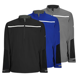 Callaway 1/4 Zip Chest Stripe Wind Jacket